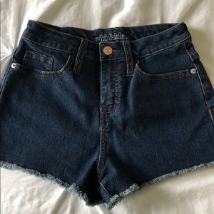 jean shorts
